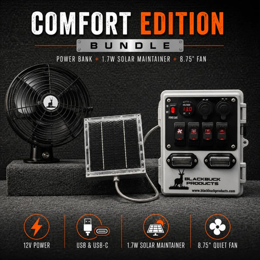 Deer Stand Power Bank Fan Bundle