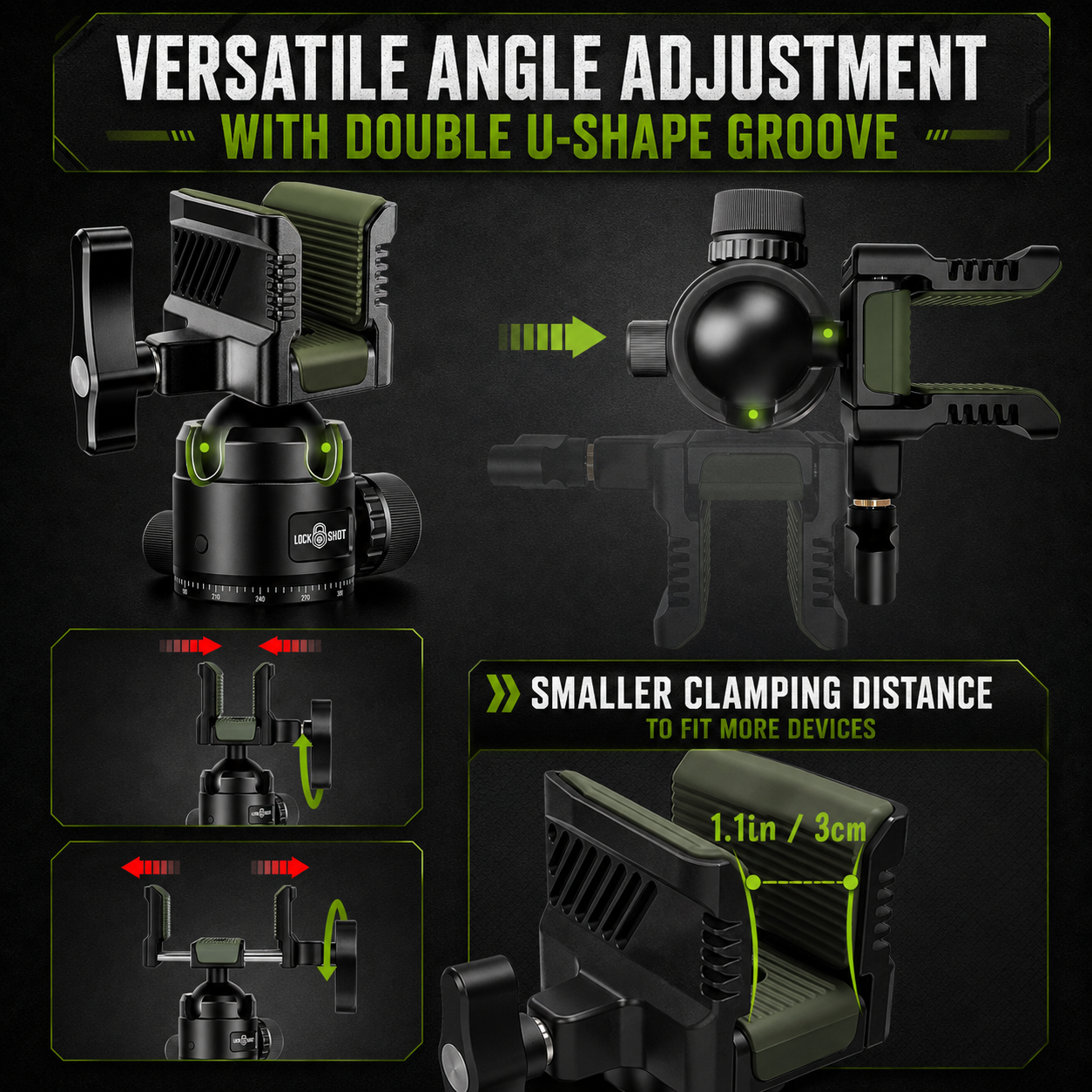 Delta X Plus Carbon Fiber Shooting Tripod with Ball Head