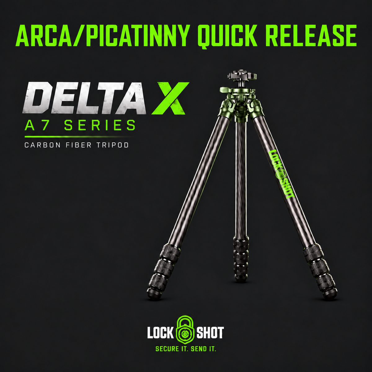 Delta X - A7 Carbon Fiber Tripod