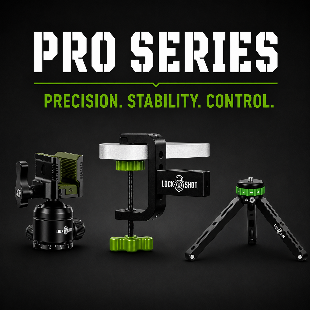 LockShot Pro Series deer blind shooting rest system