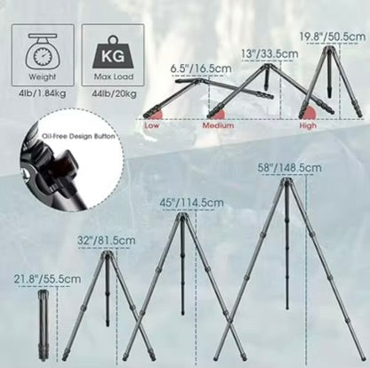 Carbon Fiber Tripod LS-324