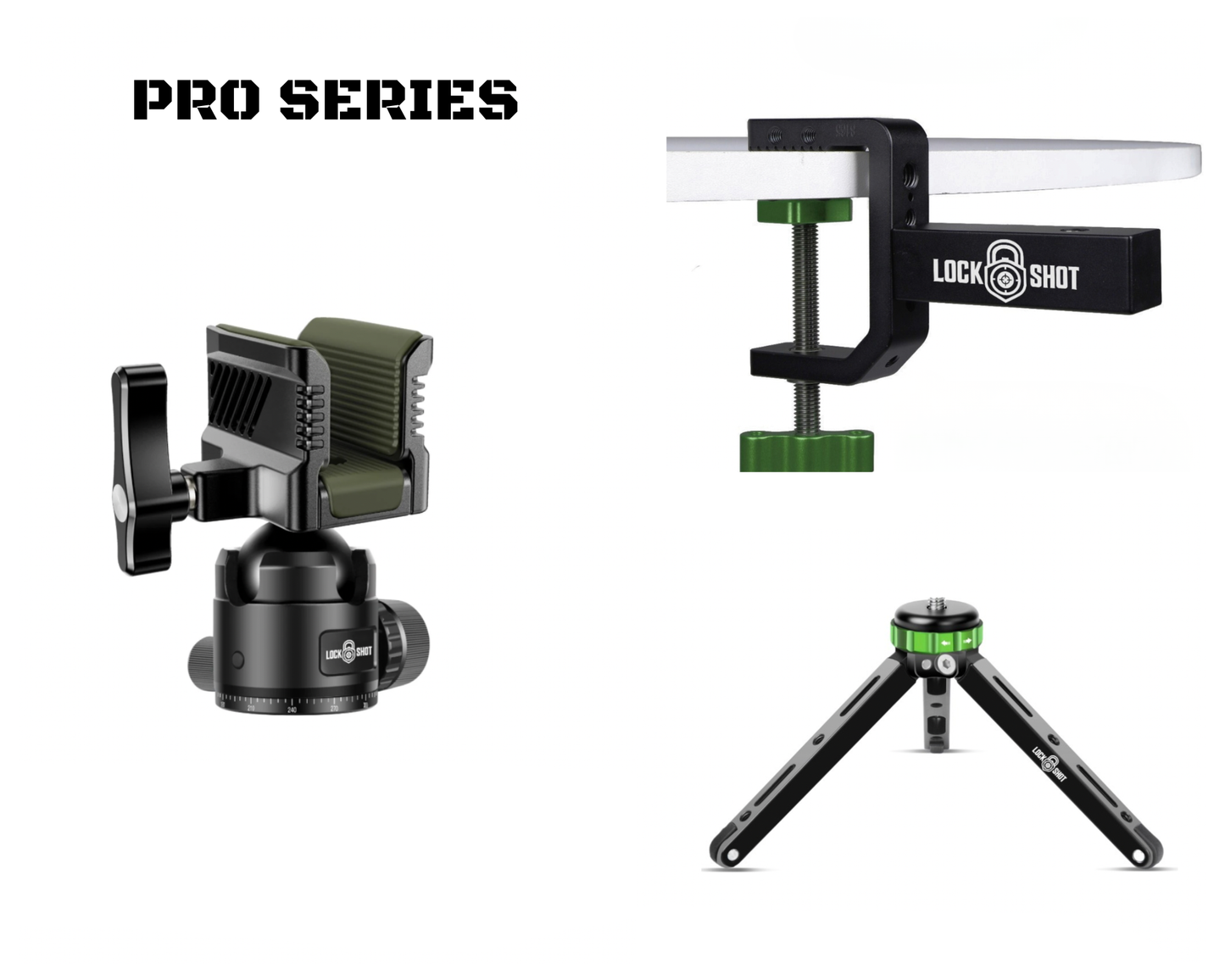 LockShot Pro Series - Shooting Rest System for Deer Blinds