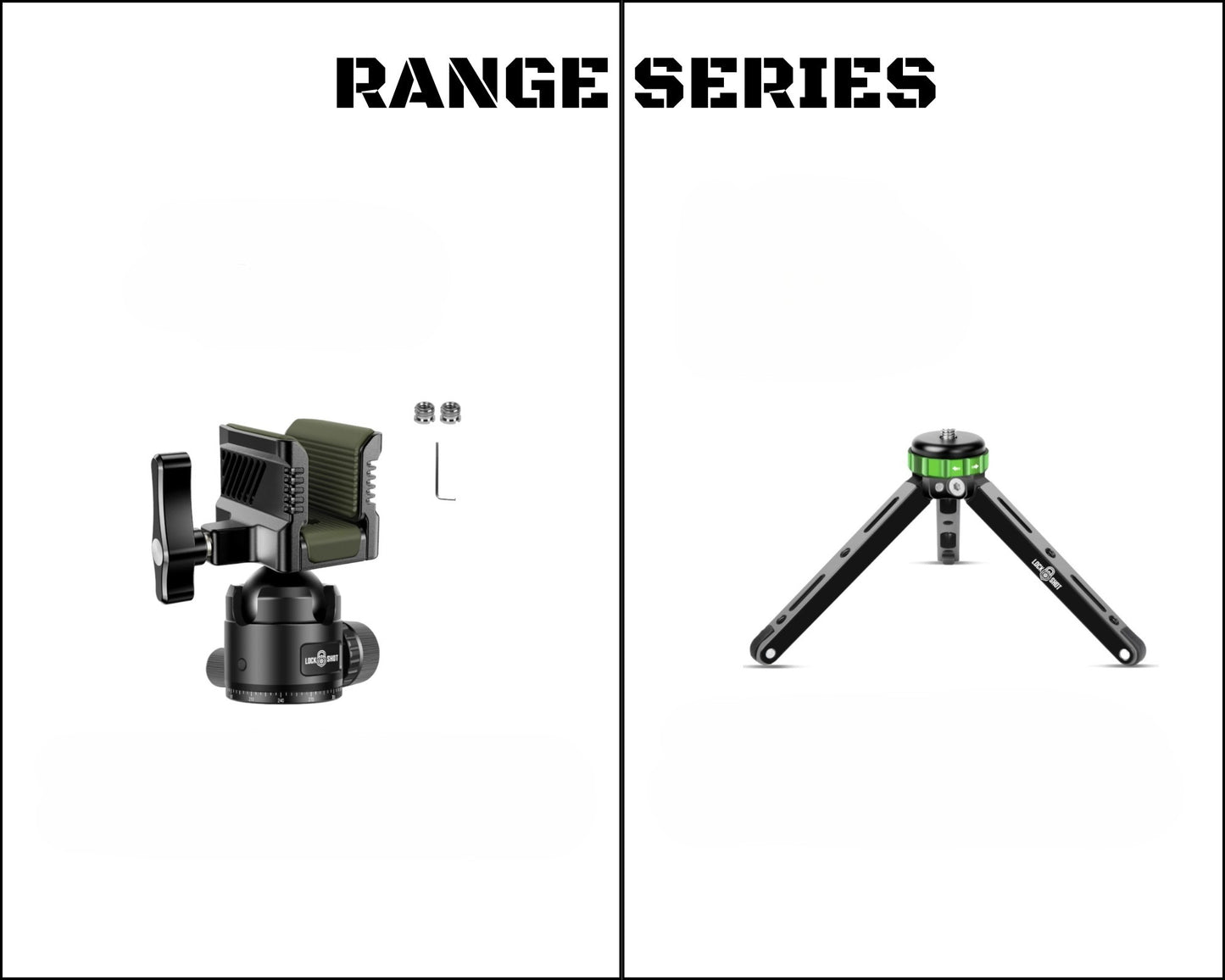LockShot Range Series - Precision Shooting Rest for Range & Sighting-In