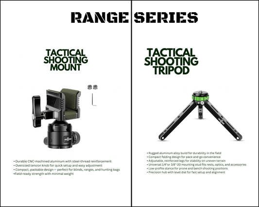 Tactical Range Series - Mount and Mini-Tripod